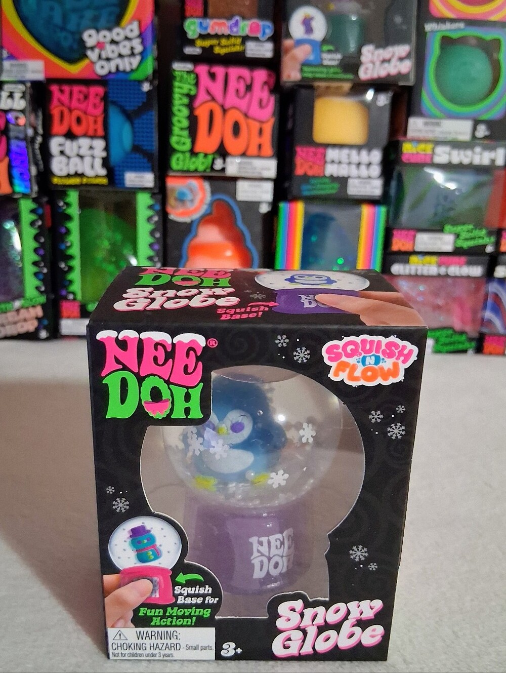 Needoh Snowglobe Penny The Penguin By Schylling